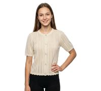 Pieces Nuka O-neck Knit Cardigan Beige M Donna
