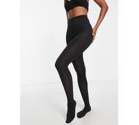 Pieces - Collant modellanti neri 40 denari-Nero L-XL