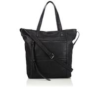 PIECES DALINA Net, Borsa a Spalla Donna, Nero (Schwarz (Black)), 38x30x13 cm (B x H x T)