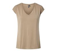 PIECES Damen Pckamala Tee Noos BC T-Shirt, Visone Argentato., L