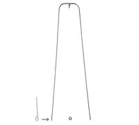 Pièces di ricambio parafango asta Eurofender Ecotech Noir