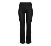 Pieces Donna PCTOPPY MW Flared Pant Noos Pantaloni Casual, Black, Small