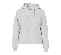 Pieces Felpa con Cappuccio da Donna Pcchilli LS Noos BC Chiaro Grigio Melange M