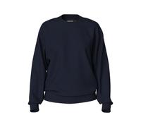 Pieces - Felpa color capitano del cielo-Grigio L