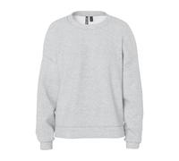 Pieces Felpa da Donna PCCHILLI Loose Fit, Chiaro Grigio Melange, XS