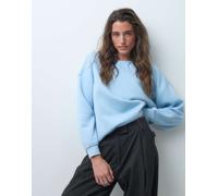Pieces felpa oversize azzurro chiaro-Blu S