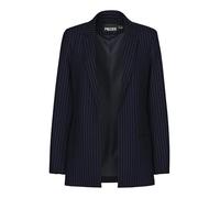 PIECES Female Blazer PCBOZZY a Righe, Blu, XXL