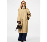 Pieces - Giacca color travertino-Marrone S