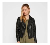 Pieces - Giacche in pelle - - Jackets - Donna - Nero - M