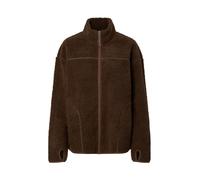 PIECES Giacca di pile 'PCSadia' cioccolato Donna - Abbigliamento - Taglie comode - Felpe PIECES L