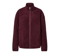 PIECES Giacca di pile 'PCSadia' rosso vino Donna - Abbigliamento - Taglie comode - Felpe PIECES XXL