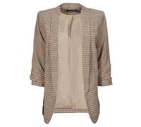 Pieces Giacca PCBOSS 3/4 PRINTED BLAZER in Marrone EU M