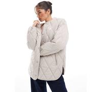 PIECES Giacca di mezza stagione 'STELLA' grigio chiaro, Taglia L