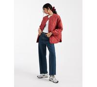 Pieces - Giacca trapuntata leggera rosso granata L