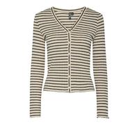 PIECES Giacchetta 'Iris' beige / nero Donna PIECES M beige / nero