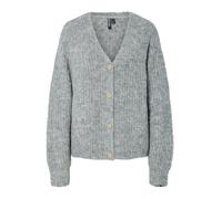 PIECES Giacchetta 'PCCLEO' grigio sfumato Donna - Abbigliamento - Taglie comode - Pullover e cardigan - Cardigan PIECES XL