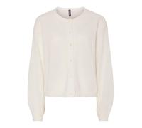 PIECES Giacchetta 'PCIda' bianco naturale Donna - Abbigliamento - Taglie comode - Pullover e cardigan - Cardigan PIECES M