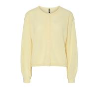 PIECES Giacchetta 'PCIDA' giallo chiaro Donna - Abbigliamento - Taglie comode - Pullover e cardigan - Cardigan PIECES S