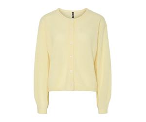 PIECES Giacchetta 'PCIDA' giallo chiaro Donna - Abbigliamento - Taglie comode - Pullover e cardigan - Cardigan PIECES S