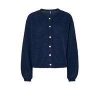 PIECES Giacchetta 'PCIda' navy Donna - Abbigliamento - Taglie comode - Pullover e cardigan - Cardigan PIECES XXL