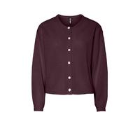 PIECES Giacchetta 'PCIda' rosso vino Donna - Abbigliamento - Taglie comode - Pullover e cardigan - Cardigan PIECES XXS-XS