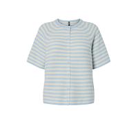 PIECES Giacchetta 'PCMalou' blu chiaro / bianco Donna PIECES XS