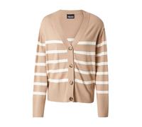 PIECES Giacchetta 'PCSIA' beige scuro / bianco, Taglia XXL