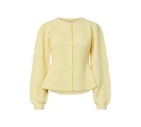 PIECES Giacchetta 'PCSilly' giallo chiaro Donna - Abbigliamento - Taglie comode - Pullover e cardigan - Cardigan PIECES S