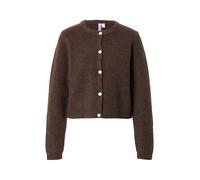PIECES Giacchetta 'PCSilly' marrone scuro Donna - Abbigliamento - Taglie comode - Pullover e cardigan - Cardigan PIECES XL