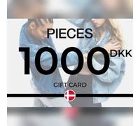 PIECES Gift Card 1000 DKK Key - DENMARK