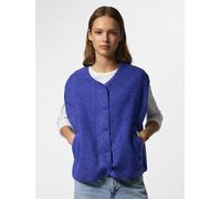 PIECES Gilet 'KATTY' blu Donna - Abbigliamento - Giacche - Smanicati PIECES M