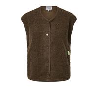 PIECES Gilet 'PCKatty' mocca Donna - Abbigliamento - Taglie comode - Giacche PIECES XS
