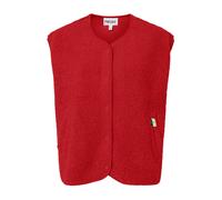 PIECES Gilet 'PCKatty' rosso Donna - Abbigliamento - Taglie comode - Giacche PIECES S