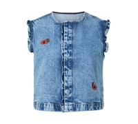 PIECES Gilet 'PCPalma' blu denim Donna - Abbigliamento - Giacche - Smanicati PIECES S