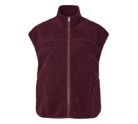 PIECES Gilet 'PCSadia' rosso vino Donna - Abbigliamento - Taglie comode - Giacche PIECES S