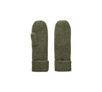 PIECES Guanti da donna Pcpyron New Mittens Noos Bc, Verde - deep lichen green, Taglia unica