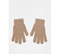 Pieces - Guanti per touchscreen tonalità naturale mélange-Neutro One Size