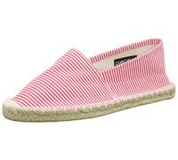 PIECES Haisha Espadrillos Stripe New, Espadrillas Basse Donna, Multicolore Rosa Carnation, 38 EU