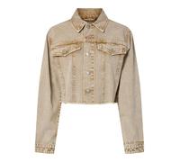 PIECES Jacket Pcfay-Giacca in Denim Cropped, Conchiglia, M Donna