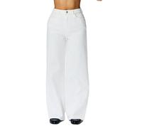 Pieces - Jeans ampi bianco acceso W29 L30