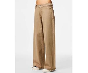 Pieces - Jeans ampi greige-Marrone W27 L30