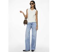 Pieces - Jeans con fondo ampio azzurri-Blu W26 L30