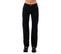 PIECES Jeans da Donna, Denim Nero, 28W x 32L