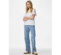 Pieces - Jeans dritti blu chiaro W30 L30