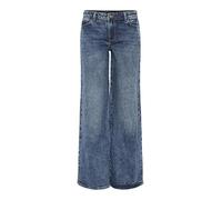 Pieces Jeans Larghi da Donna, Media Blu Denim, 27W x 32L
