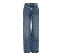 PIECES Jeans Larghi da Donna, Media Blu Denim, 31W x 30L