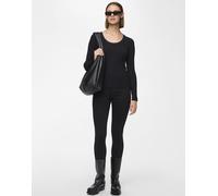 Pieces - Jeggings neri-Nero L L32
