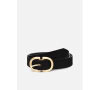 Pieces - Juv Suede Jeans Belt Nero - Cinture 90 Nero