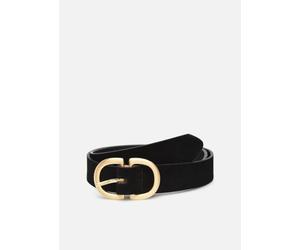 Pieces - Juv Suede Jeans Belt Nero - Cinture 90 Nero