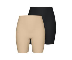 PIECES Leggings 'Namee' beige / nero Donna PIECES L-XL
